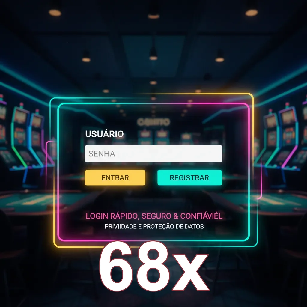 Imagem principal de 68x Cassino Online: Jogos Rápidos e Suporte Confiável